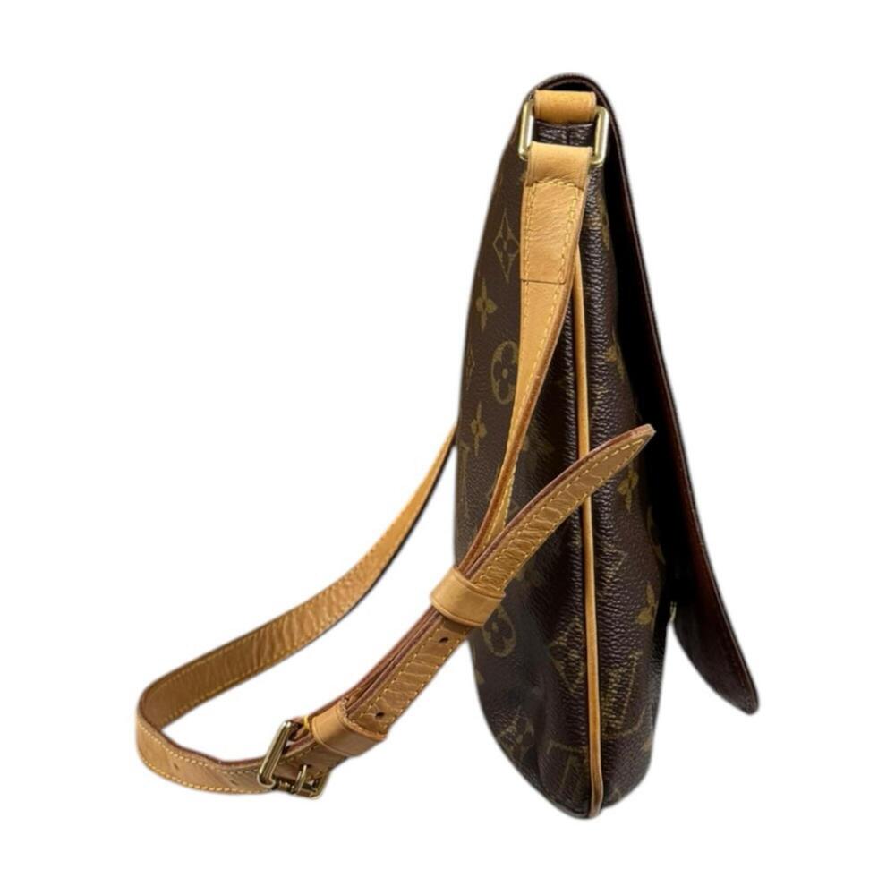 LOUIS VUITTON Brown Monogram Canvas Shoulder Bag - Picture 4 of 10